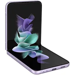 Смартфон Samsung Galaxy Z Flip3 128 ГБ Lavender Purple (Grade Q) Seller Refurbished - мініатюра 2