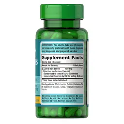 Натуральна добавка Puritan's Pride St. John's Wort 150 mg 100 капсул - мініатюра 2