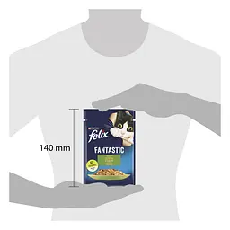 Вологий корм для котів Felix Fantastic з кроликом в желе 2.21 кг (26 шт. х 85 г) - мініатюра 4