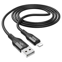 Кабель Hoco X72 Creator silicone charging data cable for iP Black