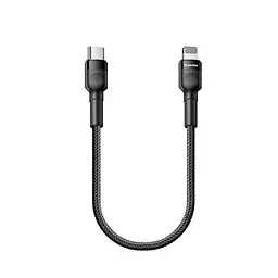 Дата кабель USB-C to Lightning 0.3m 3А black ColorWay (CW-CBPDCL054-BK) - мініатюра 6