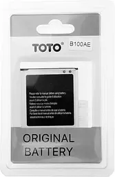 Акумулятор TOTO для Samsung B100AE 1500 mAh