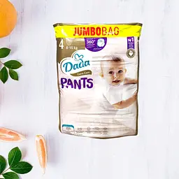 Підгузки-трусики Dada Extra Care Jumbobag 4 8-15кг 78шт