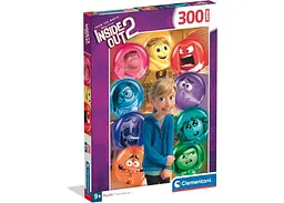 Пазл Clementoni Super: Думки Навиворіт 2, Disney/Pixar (Super - Disney Pixar Inside Out 2 Puzzle - 300 pcs.), 300 ел. (21744)