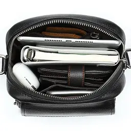 Чоловіча шкіряна сумка Vintage 16,5х20,5х5 см sum0012327 - мініатюра 6