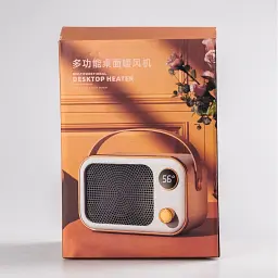 Тепловентилятор електричний DESKTOP HEATER 1200 Вт до 15 кв.м. SmartX HPAQL039O Помаранчевий - мініатюра 5