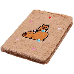 Блокнот А5 ZiBi Capybara 7 Kids Line плюшевий клітинка 80 аркушів (ZB.700021) - мініатюра 8