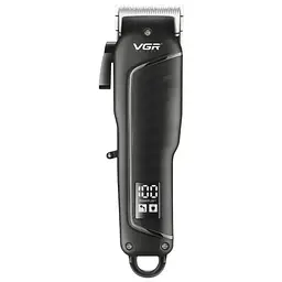 Машинка для стрижки LED професійна з насадками VGR V-683