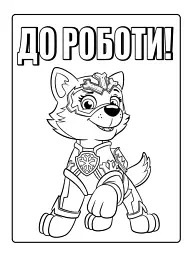 Мегащенята. Активіті-розмальовка. Могутні лапи - мініатюра 3
