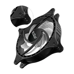 Кулер до корпусу PcCooler FX 120 ARGB BK 3in1 - мініатюра 7
