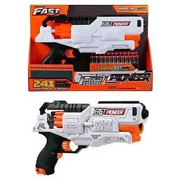 Бластер BIG501 Fast Pioneer Electric з м'якими патронами 24шт (6953325663501)