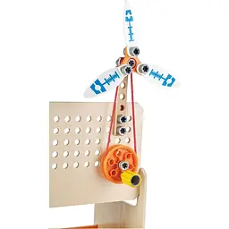 Ігровий набір Hape Junior Inventor Науковий верстак настільний 58 деталей (E3028) - мініатюра 4