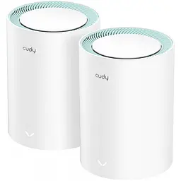 MESH-система Cudy WiFi M1300(2-pack), AC1200 Wi-Fi Gigabit Mesh Solution (M1300(2-pack))