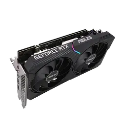 Відеокарта GeForce RTX 3060 Ti 8GB Asus Dual V2 OC Mini LHR (DUAL-RTX3060TI-O8G-MINI-V2) Б/В - мініатюра 2