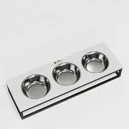 Hollky Base Bar — три миски на підставці (3 × 0,45 л) - мініатюра 7