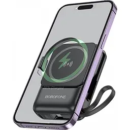Зовнішній акумулятор Borofone BJ59 Refined 10000mAh 22.5W Black [123610] - мініатюра 3