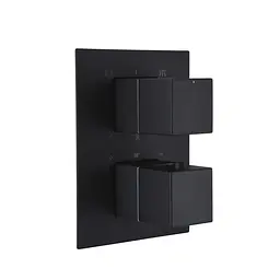 Душова система прихованого монтажу Topaz Odiss To 08117-L03-BLTermostat Smart box, Чорний матовий - мініатюра 4