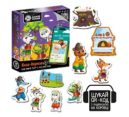 Магнітний театр Vladi Toys "Коза-дереза" VT3206-35 з аудіоказкою, розвиваюча гра - мініатюра 3