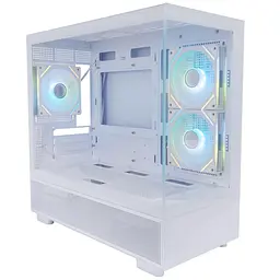 Корпус 1stPlayer Mi5-WH-2FC7R-W-1FC7-W White без БЖ (Mi5-WH-2FC7R-W-1FC7-W) - мініатюра 1