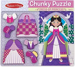 Формовий пазл Melissa&Doug Принцеси, 8 елементів (MD19021) - мініатюра 3