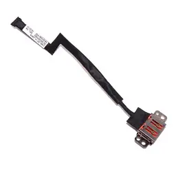 Роз'єм живлення ноутбука з кабелем Lenovo PJ974 (bevel USB), 5-pin, 11 см (A49108) - мініатюра 1