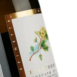 Вино слабогристе La Spinetta Moscato d’Asti Biancospino, біле, солодке, 5,5%, 0,75 л (8000019526301) - мініатюра 3
