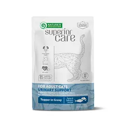 Вологий корм для сечовидільної системи котів із тунцем і лососем Nature's Protection SC Urinary Cats, 70г