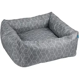 Лежак Barksi Home Геометрія квадратний S 40x40 см сірий - мініатюра 2