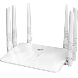 Маршрутизатор WI-FI роутер Pix-Link LV-WR50Q високошвидкісний 6 антен White (17966)