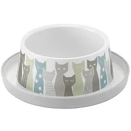 Moderna Trendy Dinner Maasai 0.35 л / 17x17x5,3 см модерна миска для котів, дизайн Масаї