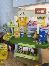 Ігровий набір Super Market 2-в-1: тележка для покупок + касовий апарат (зелений) - мініатюра 5
