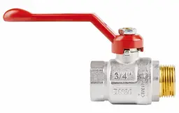 Кран кульовий Icma 3/4" прямий №352 (87352AE11) - мініатюра 2