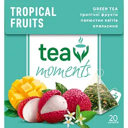 Чай Tea Moments Tropical Fruits 34 г (20 пір. х 1.7 г) - мініатюра 2