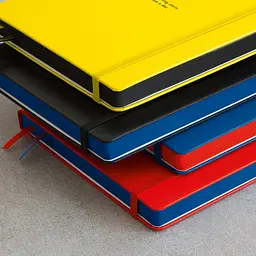Блокнот Leuchtturm1917, Bauhaus Edition, Середній, чорний, крапка (359617) - мініатюра 2