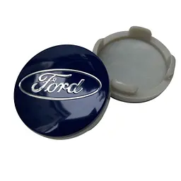 Ковпак колеса Ford синій 54 мм пластик 1 шт OEM 6M211003AA (ковпачок, заглушка диска)