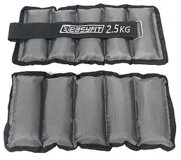 Обтяжувачі для ніг та рук з металом Metal 2,5 кг (пара) EasyFit fit0024810 - мініатюра 2