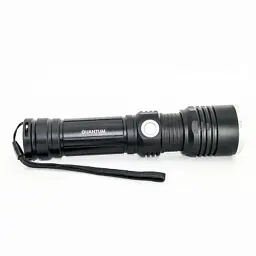 Ліхтар Quantum Solid-M 10W LED з USB + Li-ion 18650/2600mAh, box (QM-FL1020-18650/2600-CB) - мініатюра 4