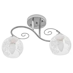 Люстра стельова Brille в спальню E27 60W CH (LK-596C/2)