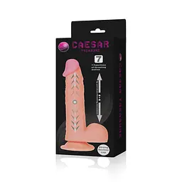 Вібратор Cesar Treasure Thrusting Vibrator Flesh
