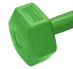 Гантелі композитні PowerPlay 4124 Hercules 2*2 кг Зелені 2 шт (PP_4124_2kg_2in) - мініатюра 4