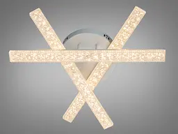 Стельова LED люстра Romin біла 48W три модулі до 8 м² - мініатюра 2