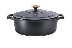 Каструля чавунна 5,56 л Berlinger Haus Black Rose Collection (BH-6518)