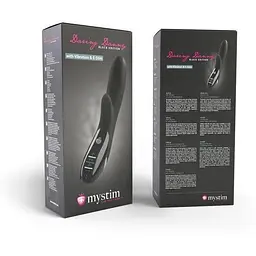 Вібратор-кролик з електростимуляцією Mystim Daring Danny eStim Black міостимулятор - мініатюра 8