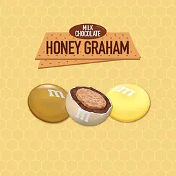 Драже M&M's Honey Graham Milk Chocolate 226.8g - мініатюра 5