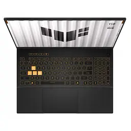 Ноутбук ASUS TUF Gaming F16, 16 WUXGA, Intel Core i7 14650HX до 5, 2 ГГц, 16 ГБ DDR5 5600, 1 ТБ SSD, NVIDIA GeForce RTX 5070 8 ГБ, Windows 11 Home, Jaegar Gray 1 ТБ - мініатюра 3