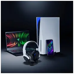 Навушники Razer Kaira Hyperspeed for PS5 Bluetooth White/Black (RZ04-03980200-R3G1) - мініатюра 9