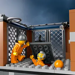 Конструктор LEGO City Поліцейський острів-в'язниця 980 деталі (60419) - мініатюра 6