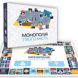 Настільна гра FlixPlay Монополія твого міста стікери філій (PLR-0031) - мініатюра 3