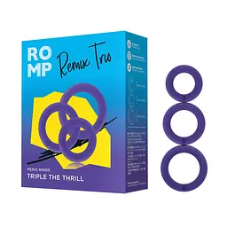 Ерекційні кільця Romp Remix Trio 3 шт. фіолетовий - мініатюра 7