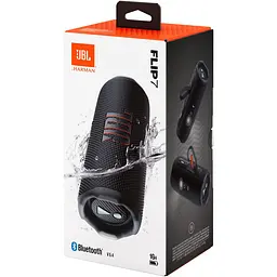 Портативна акустика JBL Flip 7 Black (JBLFLIP7BLK) - мініатюра 12